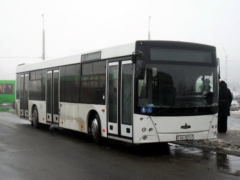 Видео: Автобус Минска МАЗ-203.076,гос.№ АК 1671-7, марш.46 (13.06.2019, ориг.)