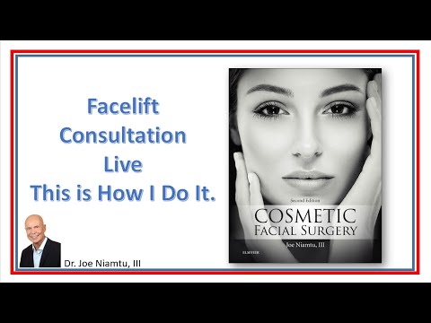 Видео: Консультация по подтяжке лица в прямом эфире: как я это делаю