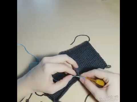 Видео: Соединение вязания крючком без сшивания