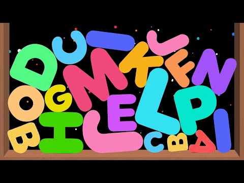 Видео: I Like ABC - Объединение Алфавита: Арбузные Игры (abcdefghijklmnopqrstuvwxyz)