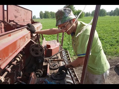 Видео: №25 Как посеять подсолнечник зерновой сеялкой?