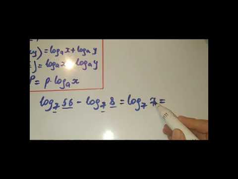 Видео: Логарифманын касиеттери /Математика/11-класс