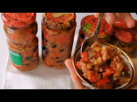 Видео: ИКРА из БАКЛАЖАНОВ на зиму. Ну очень вкусная