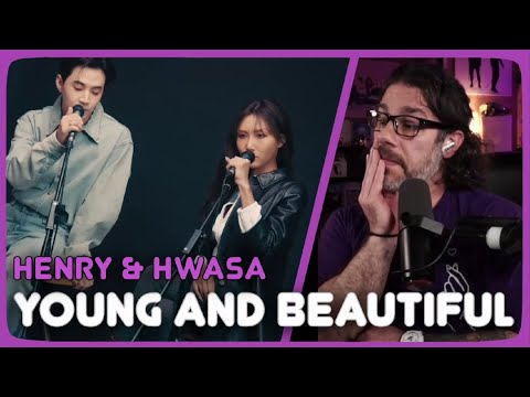 Видео: Реакция режиссера - Генри и Хваса - «Young & Beautiful» (вживую)