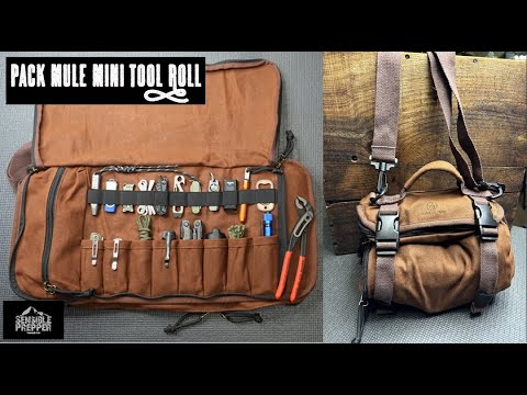 Видео: Обзор мини-рюкзака Pack Mule! Мой любимый набор инструментов!