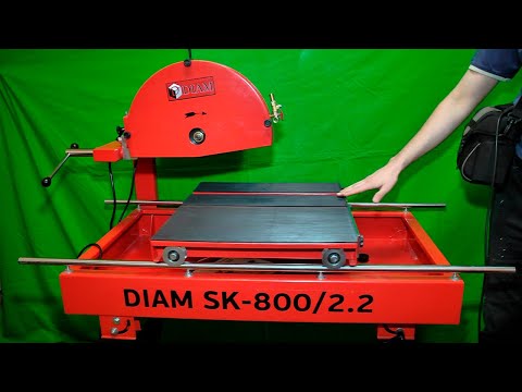 Видео: Камнерезный станок Diam-SK800. Модульная сборка, осмотр, оценка.