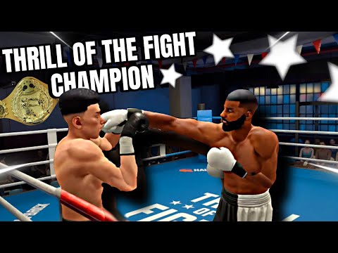 Видео: Чемпион по нокаутам в турнире Thrill of the Fight 2 — VR Boxing League!