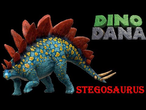 Видео: Экранное время стегозавра динозавра Дана
