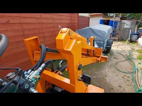 Видео: отзыв от заказчика о минипогрузчике с механической трансмиссией.