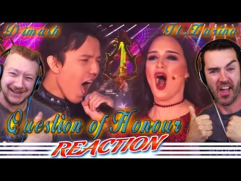 Видео: «Вопрос чести» Реакция ДИМАША при участии ЗАРИНЫ АЛТЫНБАЕВОЙ - (Универсиада 2017)