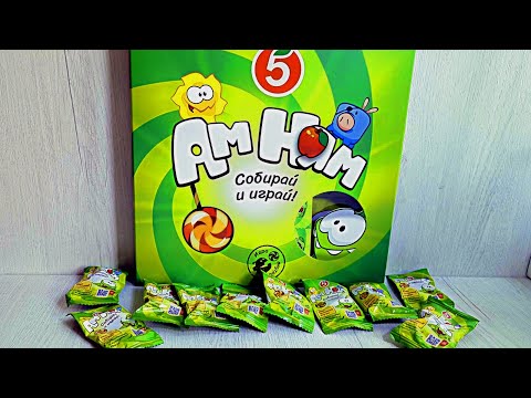 Видео: Ам Ням Мания Пятерочка - обзор альбома и 10 пакетиков