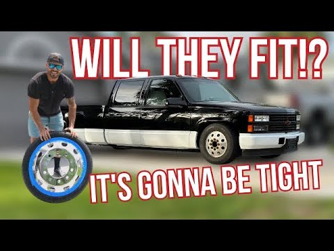 Видео: Полугрузовик с колесами OBS Chevy Truck Dually Restoration
