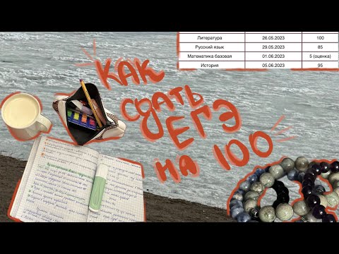 Видео: КАК СДАТЬ ЕГЭ НА 100 *мои советы*