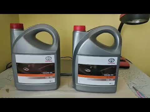 Видео: TOYOTA 5w-30 Engine oil fuel economy 08880-80845  фальсифікат