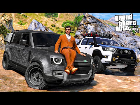 Видео: ОТЕЦ И СЫН В GTA 5 - КУПИЛ LAND ROVER DEFENDER ДЛЯ БЕЗДОРОЖЬЯ! ПРОВЕРКА НА ПРОХОДИМОСТЬ! 🌊ВОТЕР