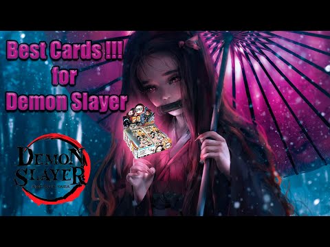 Видео: Best Box Cards for Demon Slayer ! / Лучшая коробка карт по Клинку !