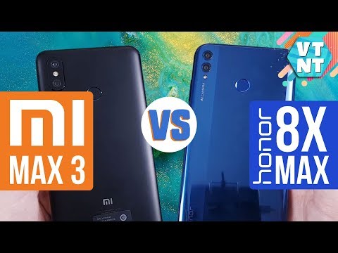 Видео: Huawei Honor 8X Max vs Xiaomi Mi Max 3 Сравнение! Какой купить?