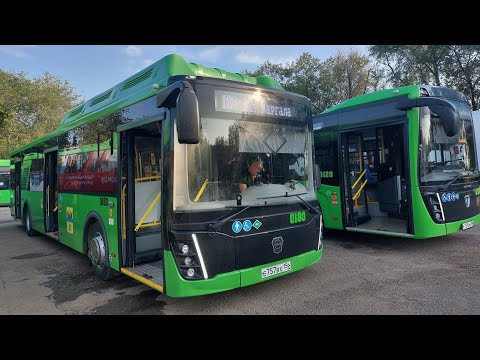 Видео: Автобус 180 (Клиффорд - Татарская Каргала) | ЛиАЗ-5292.67 (CNG) | борт 0180 | Оренбург