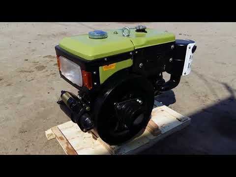 Видео: Двигатель дизельный 12 л.с Кентавр ДД195ВЭ
