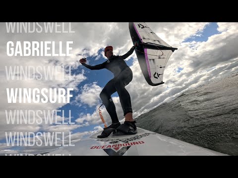 Видео: ураган Габриэль, виндсвелл, вингсерфинг