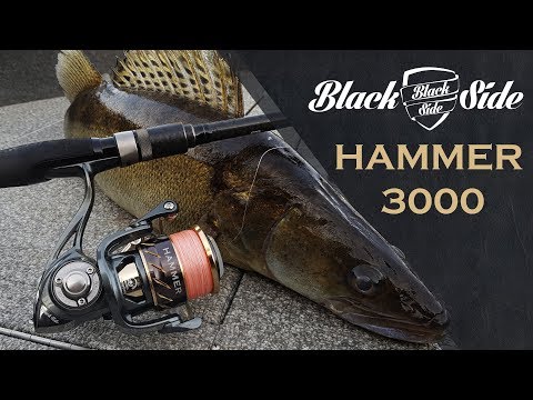 Видео: На потрях. Бюджетная катушка для спиннинга Black Side Hammer