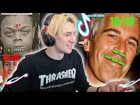 Видео: XQC отреагировал на БЕЗУМНЫЕ рейтинги знаменитостей на TikTok
