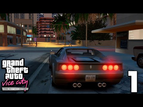 Видео: GTA Vice City Nextgen edition - Начало #1