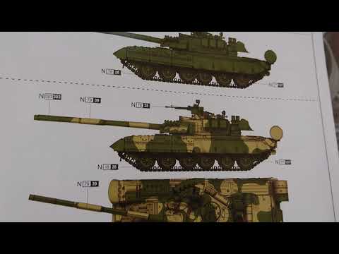 Видео: Trumpeter 1:35 T-80U/ Трумпетер 1:35 Т-80У