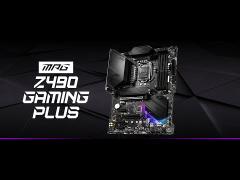 Видео: Распаковка и мини обзор материнской платы MSI Z490 GAMING PLUS.