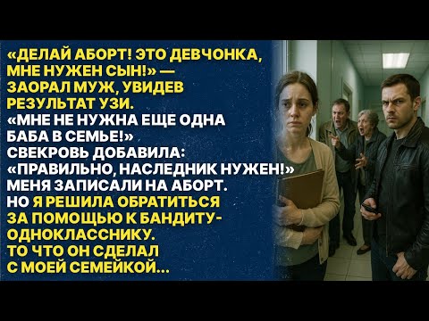 Видео: Мой муж заставлял меня избавиться от ребенка, когда узнал что будет девочка