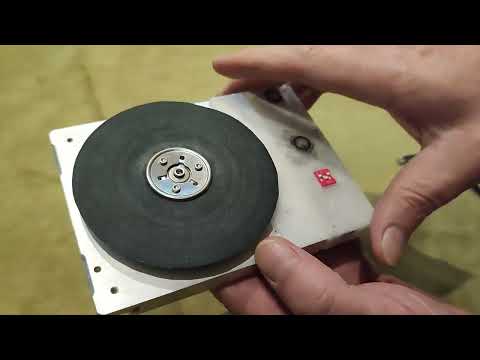 Видео: Точило из HDD. Моя конфигурация.