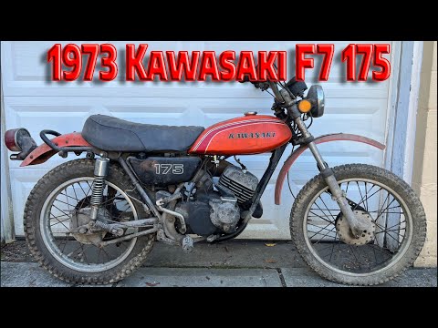 Видео: Крепкий Kawasaki 175 1973 года, который простоял с середины 80-х. Давайте вернём его на трассу!