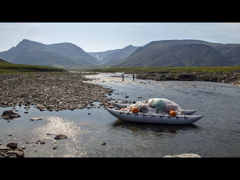 Видео: Сплав по р. Мал. Уса, от оз. Усваты до устья руч. Сауришор. Заполярный Урал. Часть 2.