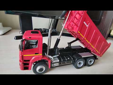Видео: КАМАЗ 65802 - 87 ( S 5) SSM масштаб 1 :43