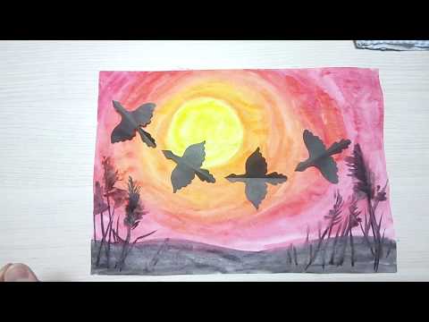 Видео: Урок ИЗО 2 кл Что такое ритм пятен? Ритм и движение пятен