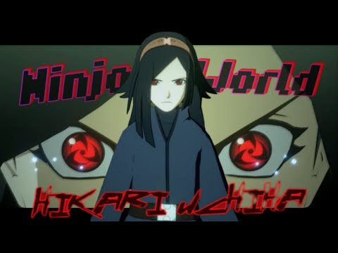 Видео: Ninja world Учиха Хикари Новая Деф имба!