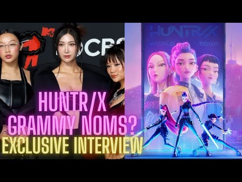 Видео: ЭКСКЛЮЗИВНОЕ ИНТЕРВЬЮ HUNTR/X: Номинанты на Грэмми!? - EJAE, Одри Нуна, Рей Ами