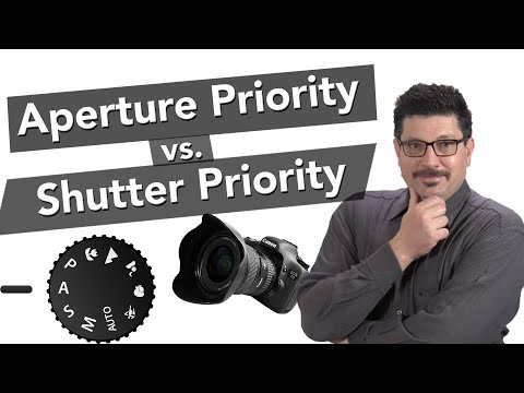 Видео: Режим приоритета диафрагмы и режим приоритета выдержки: объяснение