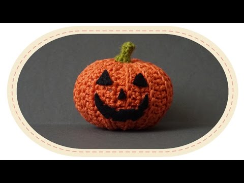 Видео: Тыква к Хэллоуину крючком. Crochet Halloween pumpkin.