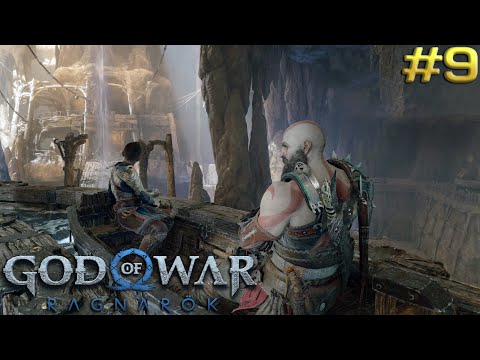 Видео: Сплавляемся на ложке по водным горкам в пещере ➤ God of War: Ragnarök #9