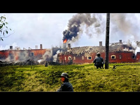 Видео: Уникальная немецкая кинохроника штурма Брестской крепости (1941)