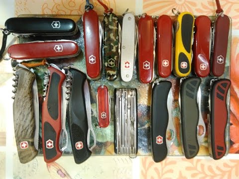 Видео: Моя коллекция ножей Victorinox полный обзор. Victorinox for life.