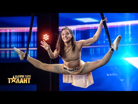 Видео: Вдъхновяваща въздушна акробатика от Аугустина Миранда Мендиола I България търси талант