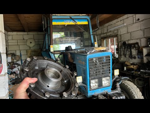 Видео: Відновлення розірваного диференціалу. МТЗ-80 на ремонті заднього мосту