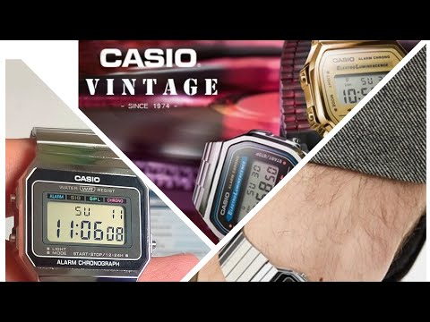 Видео: Первый русскоязычный обзор на Casio A700W Vintage! Самые тонкие от Casio #casio #casiovintage