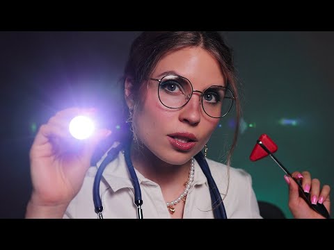 Видео: ASMR: Полное обследование черепных нервов в темноте | Проверка слуха, проверка зрения | Медицинск...