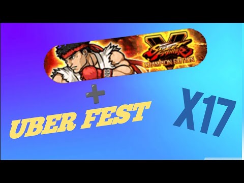 Видео: Открытие 17 капсул на Uber fest | Street Fighter (Battle cats)