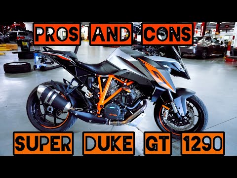 Видео: Плюсы / Минусы  Super Duke 1290 GT  обзор 2  КТМ GT