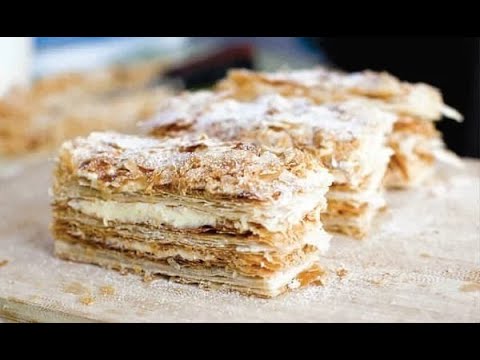 Видео: Торт "Наполеон" Быстро и легко!!!!!