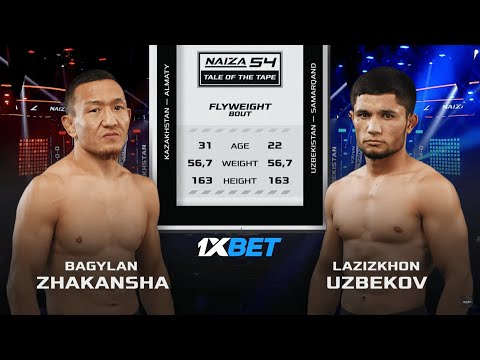 Видео: УЗБЕКСКИЙ И КАЗАХСКИЙ БОРЕЦ ЗАРУБИЛИСЬ в клетке! | NAIZA 54: Uzbekov Lazizkhon vs Zhakansha Bagylan